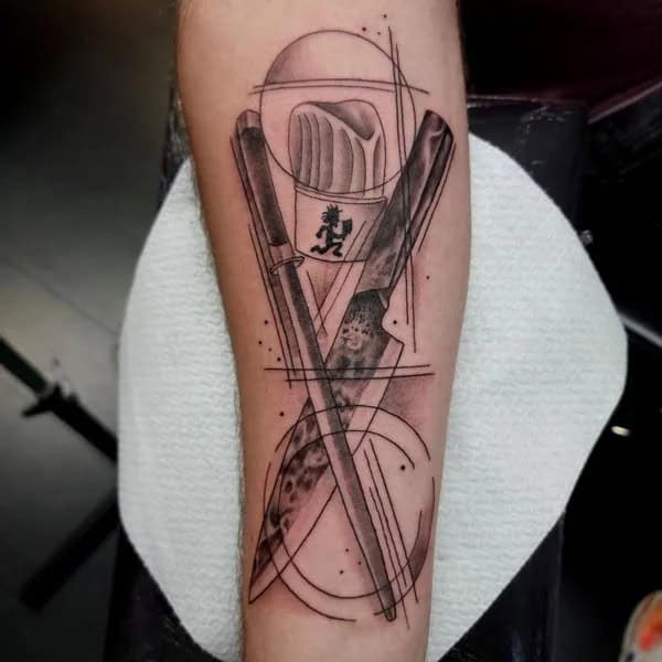 Chef Hatchet Man Tattoo/ Dagger Hatchet Man Tattoo