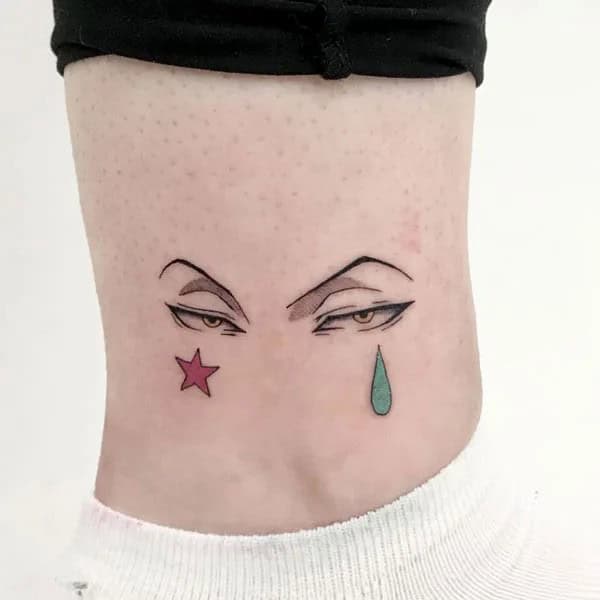 Phantom Troupe Eye Tattoo