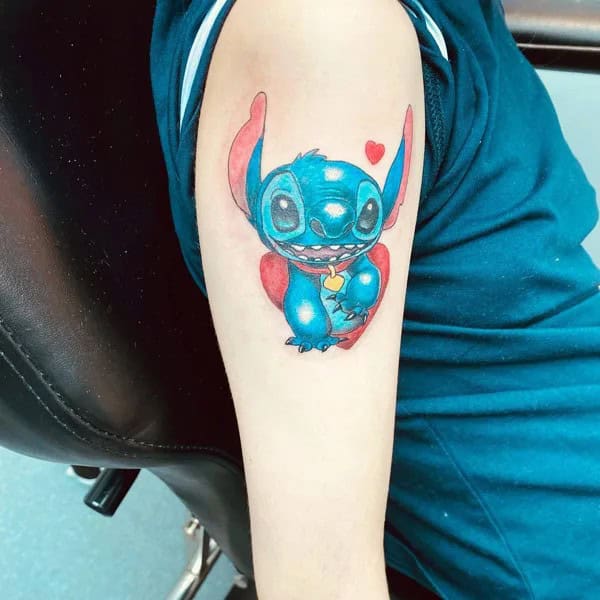 Disney Stitch Tattoo