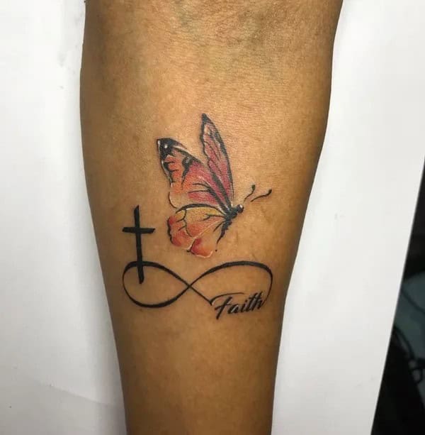 Infinity Faith Tattoo