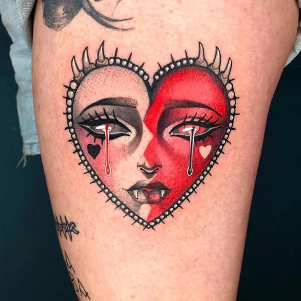 More Broken Heart Tattoos To Wear This Year