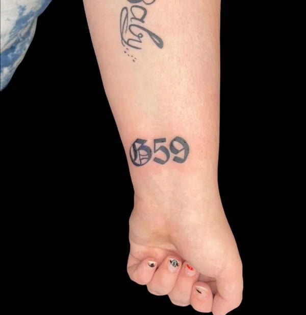 G59 Wrist Tattoo