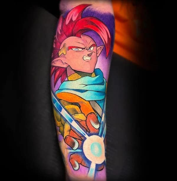 Goku Black Rose Tattoo