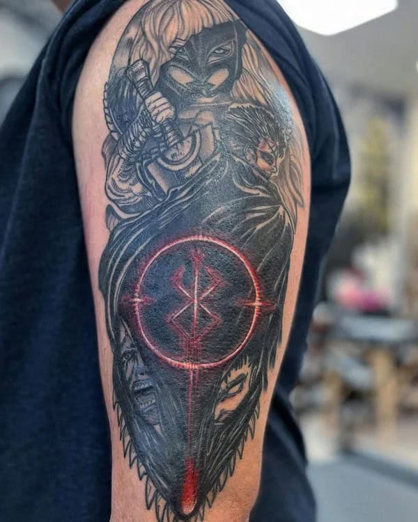 Berserk Manga Tattoo