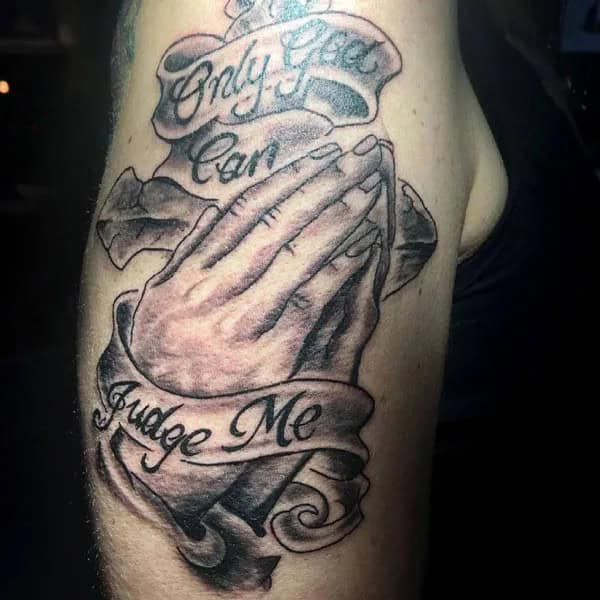 More Unique “Only God Can Judge Me” Tattoos To Take Inspiration From