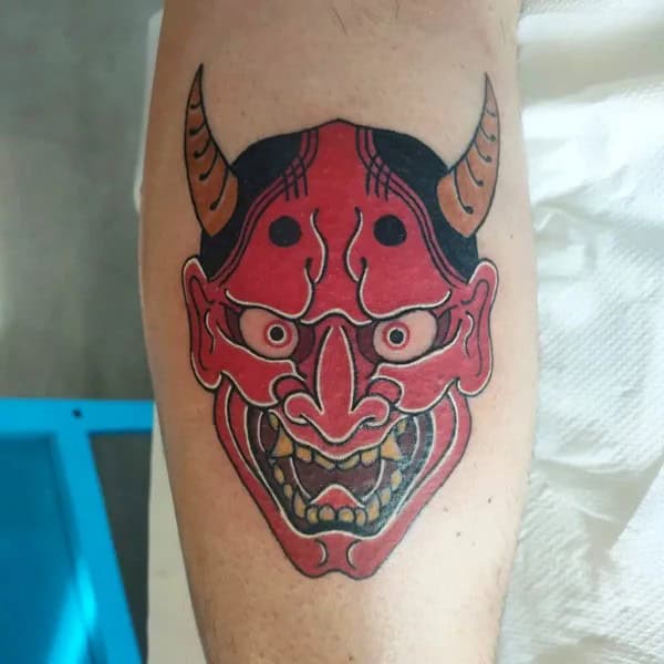 Red Oni Tattoo