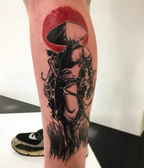 Japanese Warrior Tattoo