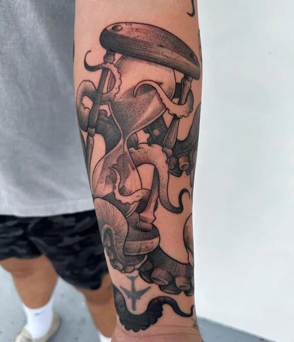 Kraken Forearm Tattoo