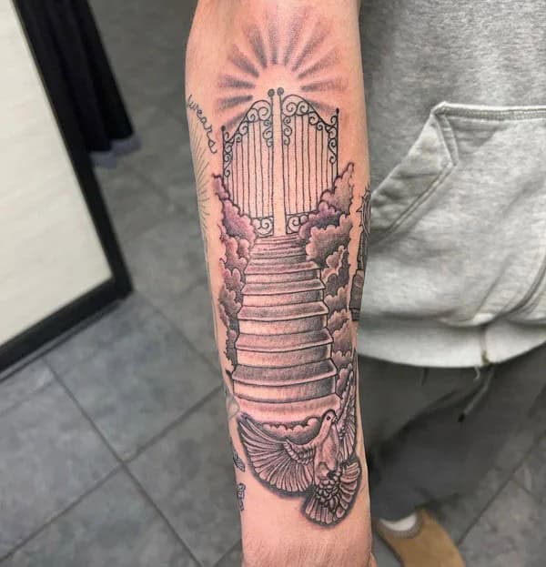 More Unique Stairway To Heaven Tattoo Ideas To Wear in 2024