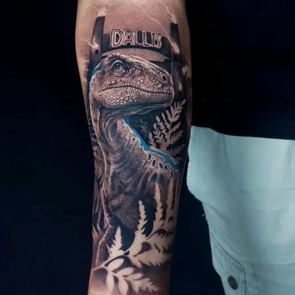 Velociraptor Tattoo