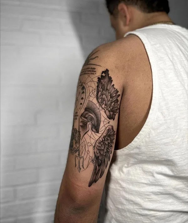 Icarus Wings Tattoo