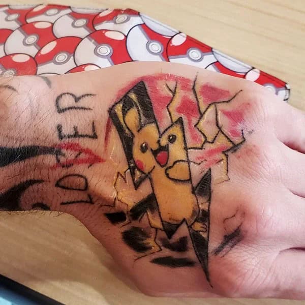 Knuckle tattoo