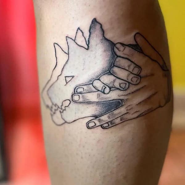 “Jujutsu Kaisen” Divine Dog Tattoo