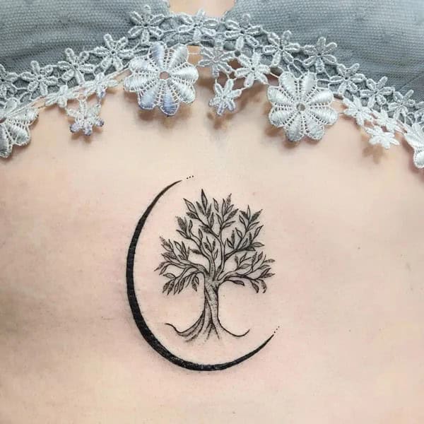 Small Tree Of Life Tattoo