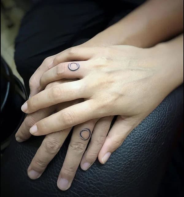 Simple Couple Tattoo