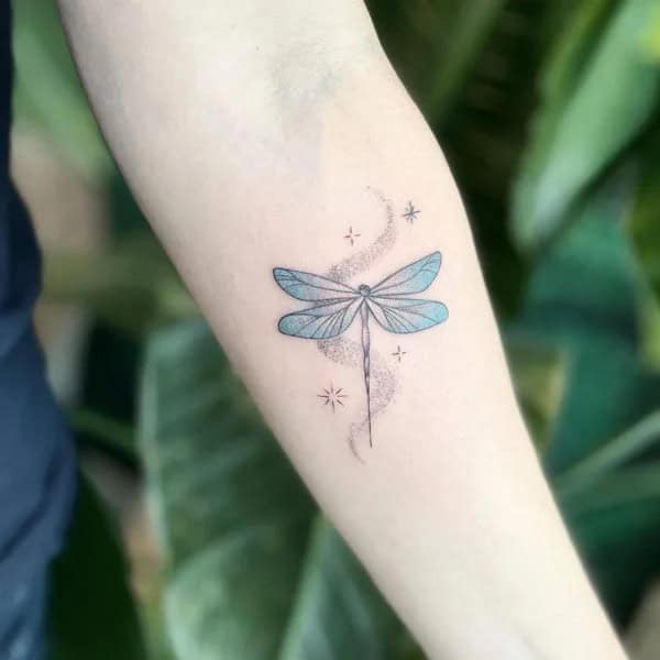 More Sublime Entries Of Dragonfly Tattoos