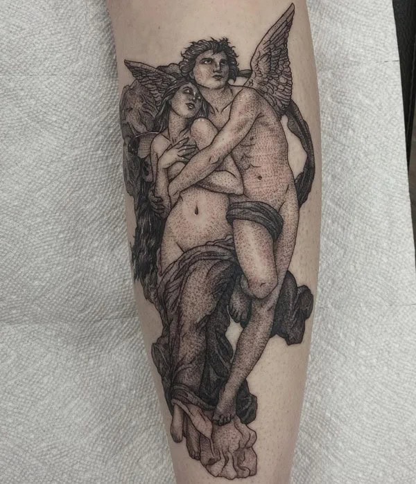 Cupid and Psyche Tattoo