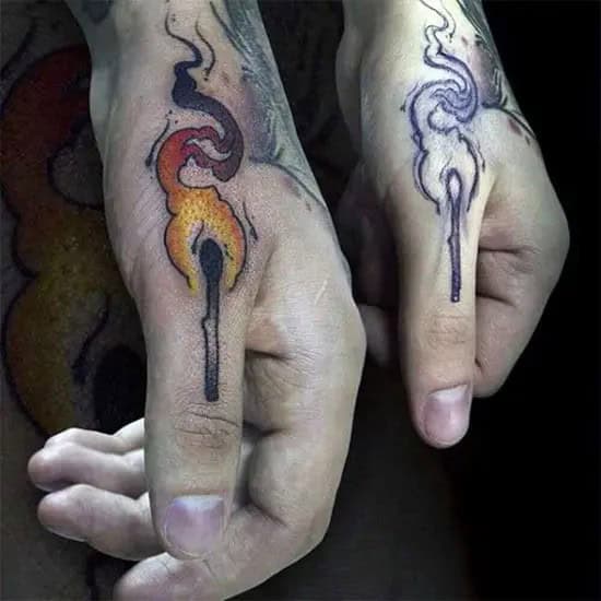 Finger Tattoo