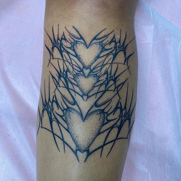 Gothic Heart Tattoo