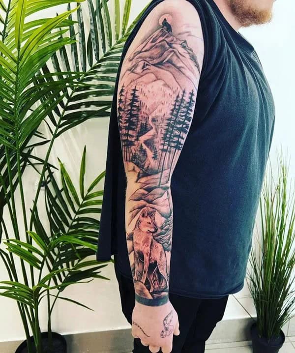 Nature Sleeve Tattoo