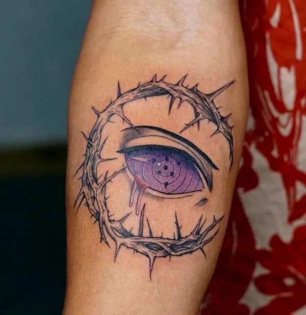 Sharingan Rinnegan Tattoo