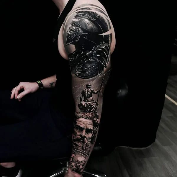 Irish Sleeve Tattoo