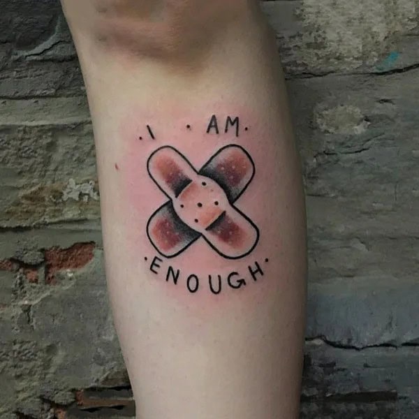 More “I Am Enough” Tattoos To Enhance Your Dignity