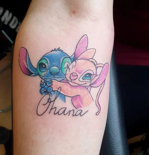 Ohana Stitch Tattoo