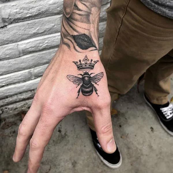 Queen Bee Tattoo