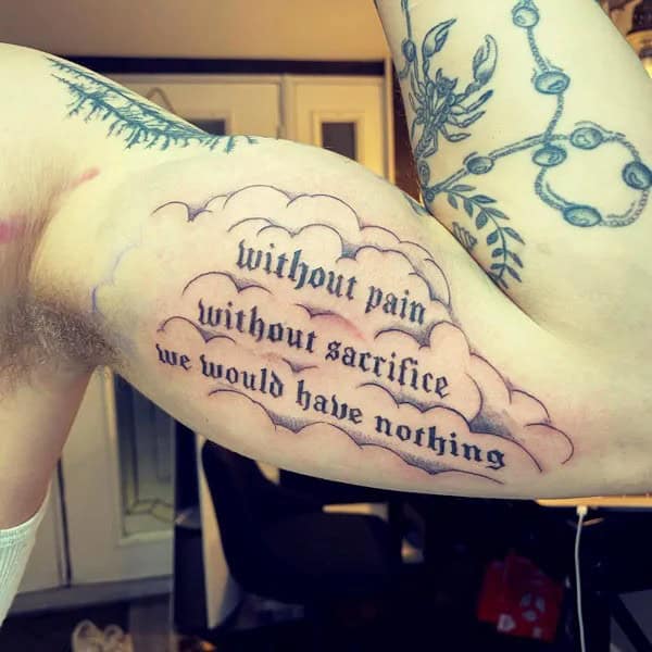 Bicep Script Tattoo