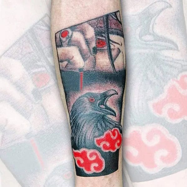 Itachi Crow Tattoo