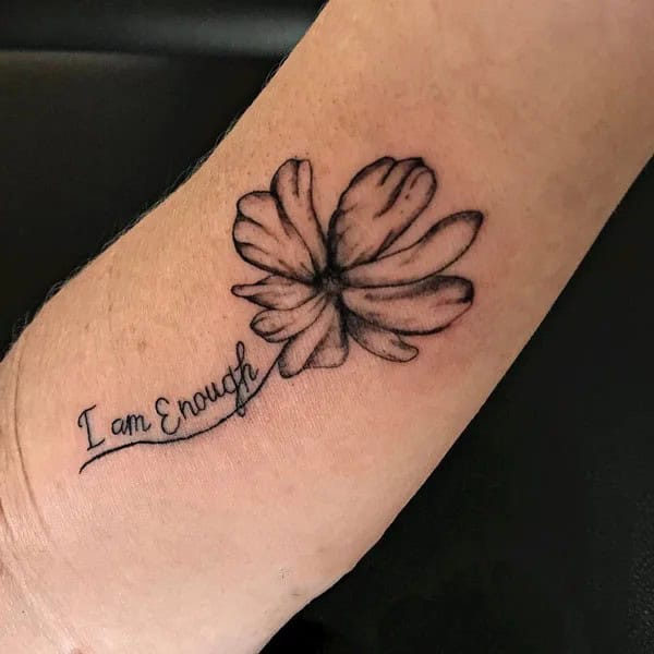 More “I Am Enough” Tattoos To Enhance Your Dignity