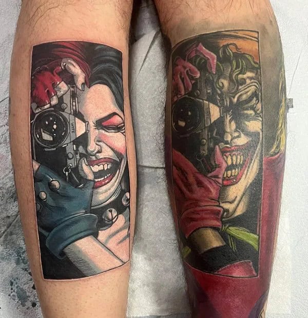 Joker and Harley Quinn Tattoo