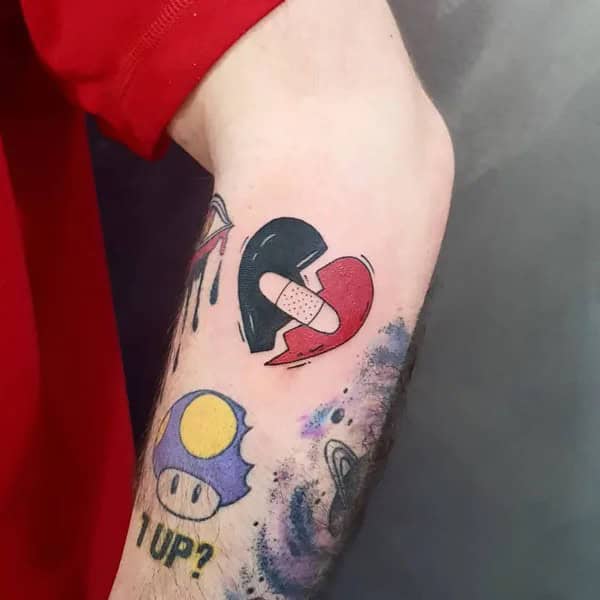 Meaning and Symbolism Of Broken Heart Tattoos