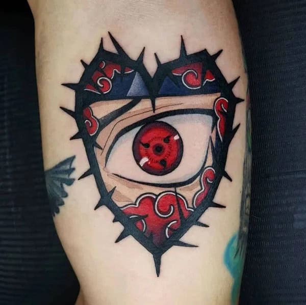 Madara Sharingan Tattoo