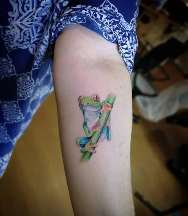 Small Frog Tattoo