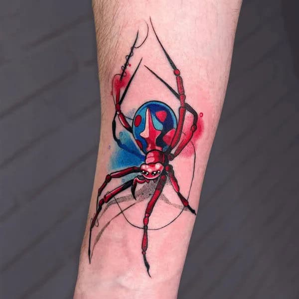 Spiderman Spider Tattoo