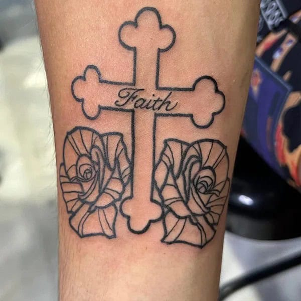 Faith Cross Tattoo