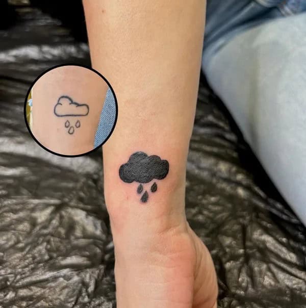 Black Cloud Tattoo