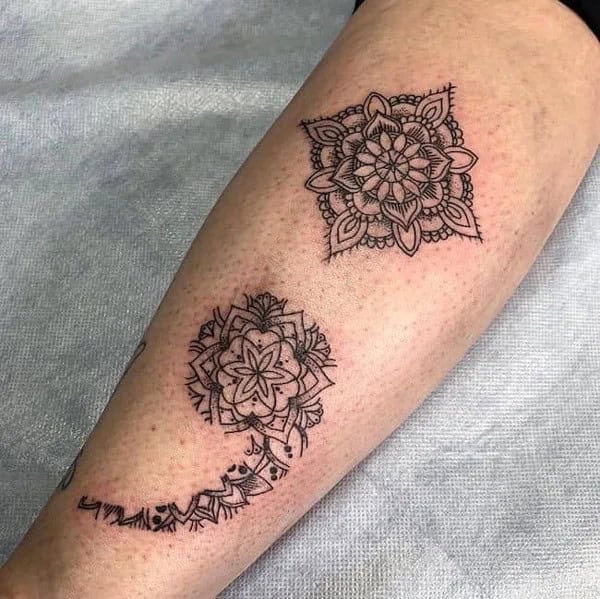 Unique Semicolon Tattoos