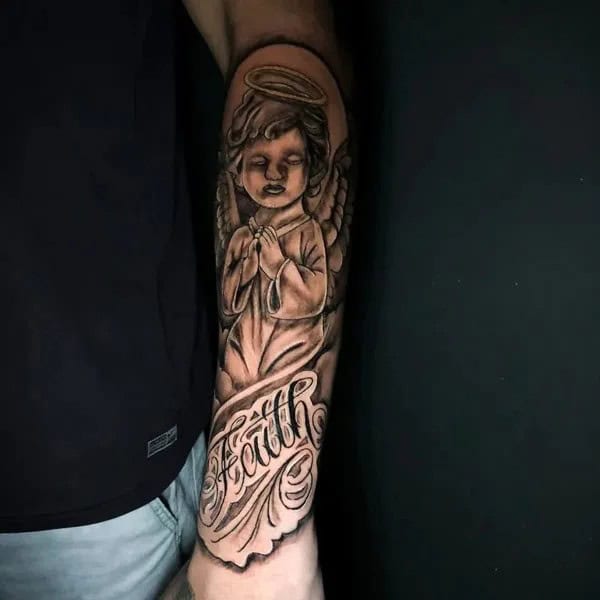 Faith Forearm Tattoo