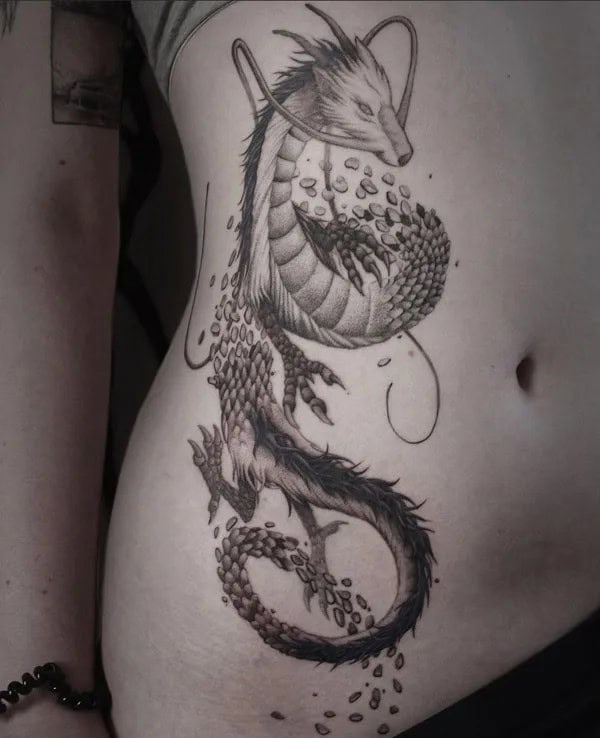 Earth Dragon Tattoo