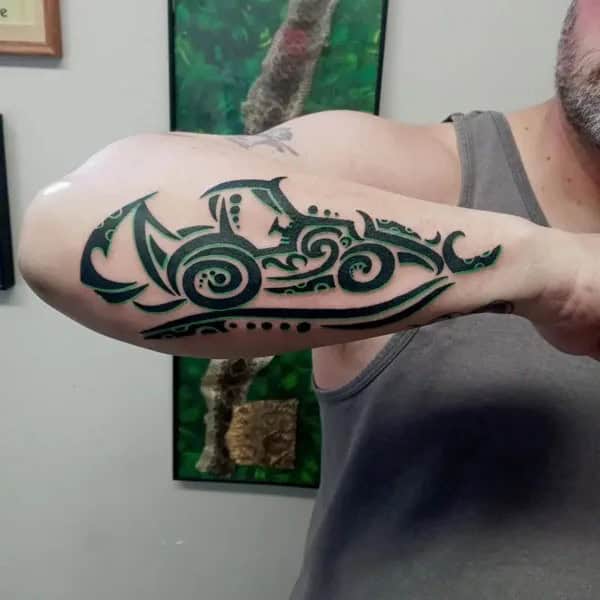 Tribal Forearm Tattoo