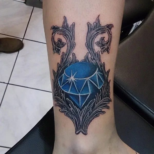 Tribal Diamond Tattoo