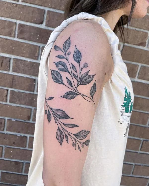 Vine Arm Tattoo