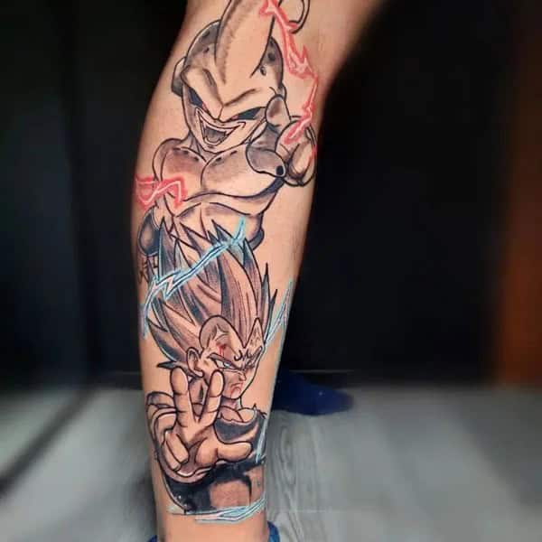 Anime Foot Tattoo