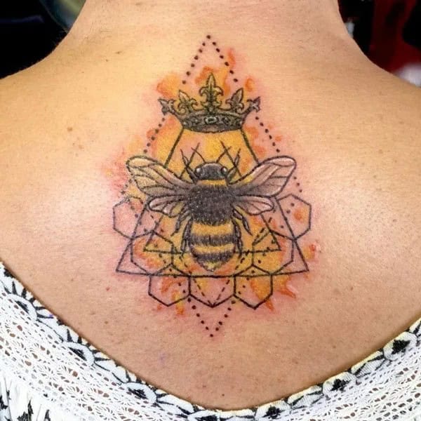 Queen Bee Tattoo