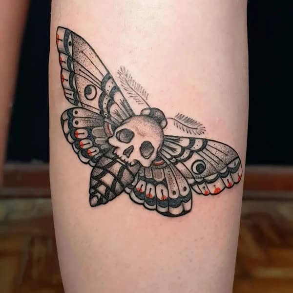 More Death Moth Tattoos That Can’t Be Ignored!