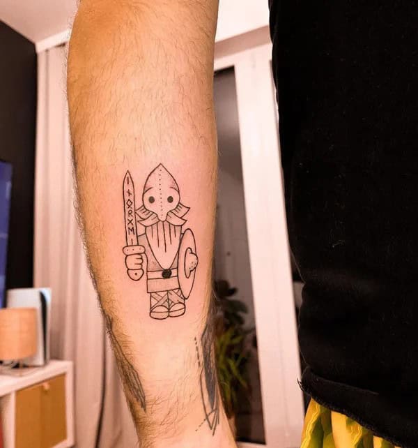 Small Viking Tattoo