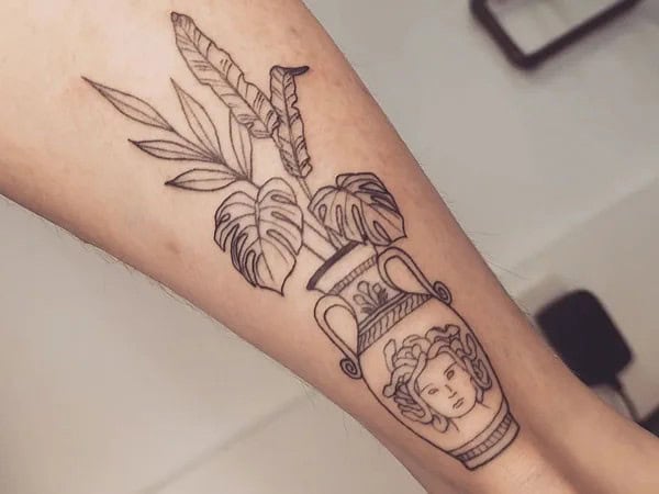 Banana Leaf Tattoo